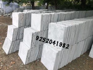 white kota stone